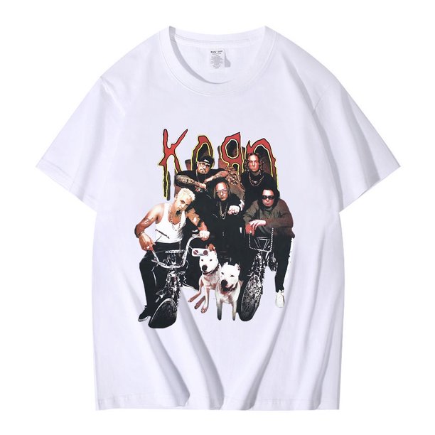 Camiseta de banda de rock estadounidense de los 90, estilo gótico metalero, para hombre y mujer, vintage, de gran tamaño, ropa de calle, camisetas de manga corta de verano