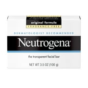 Neutrogena Original Fragrance-Free Gentle Facial Cleansing Bar, 3.5 oz