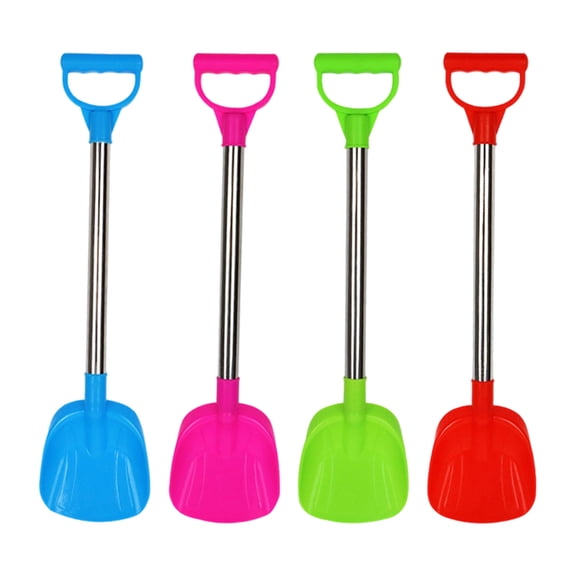 Outdoor Toys Durable Beach Style Shovel for Kids with Stainless Steel Handle and Sturdy Construction for Outdoor Play