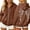 Coffee, variant on Women Oversized Zip Up Hooded Jacket, Rhinestone Angel Wings Pattern Long Sleeve Casual Hoodie with Drawstring and Pockets for Daily Wear,Coffee,M