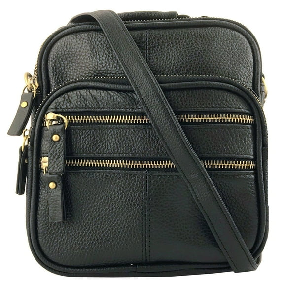 Genuine Leather Travel Men's Organizer Handbag By Silver Fever