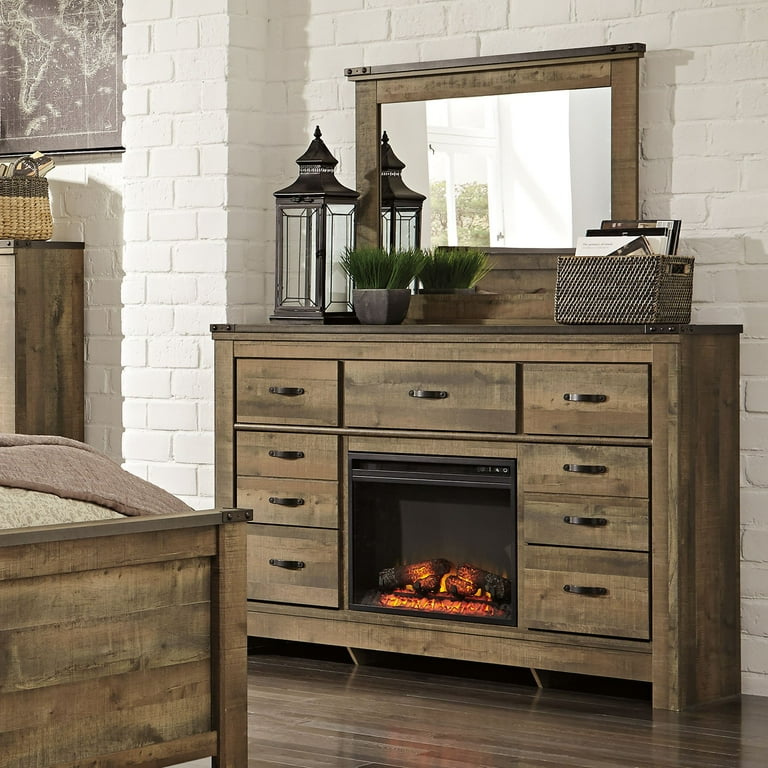 Trinell rustic dresser deals