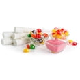 thumbnail image 2 of Nostalgia Hard & Sugar-Free Candy Cotton Candy Party Kit - 60 Candies, 24 Cones, Floss Sugar, 2 of 6