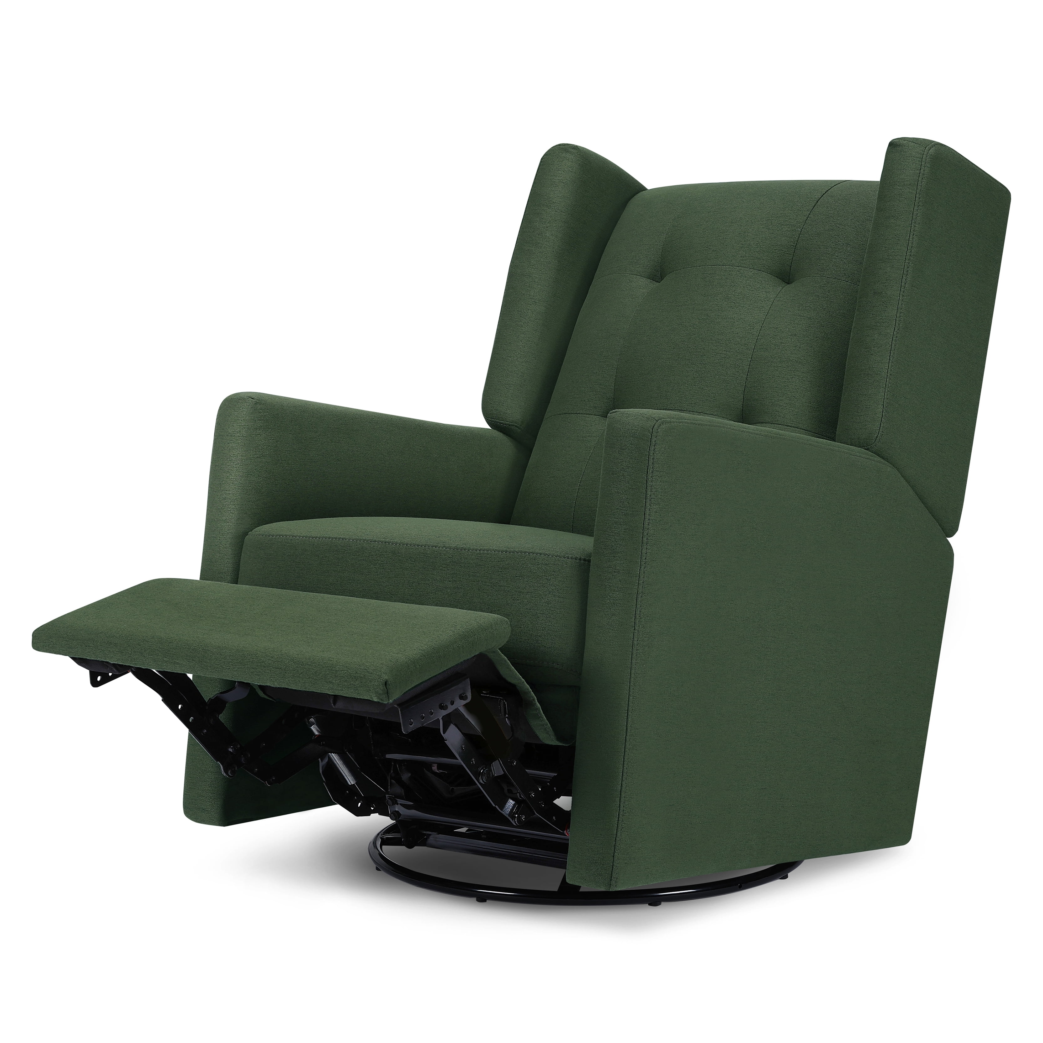 DaVinci Maddox Polyester Fabric Recliner, Pine Green
