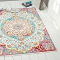 thumbnail image 2 of Home Dynamix Splash Masson Bohemian Medallion Area Rug, Ivory/Red, 5'2"x7'2", 2 of 5