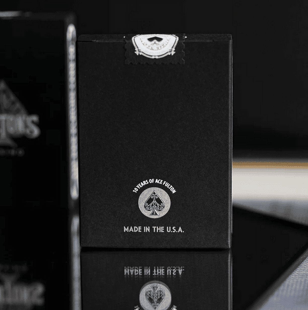 Gilded Midnight Fuel Ace Fulton 10 Year Anniversary Playing Cards by Fulton