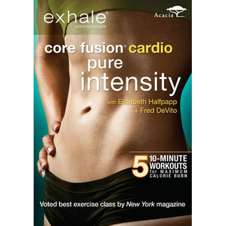 Exhale: Core Fusion / Cardio Pure Intensity (DVD) (Best Low Intensity Cardio)