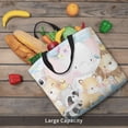 thumbnail image 6 of Xecao Cute Animals for Tote Bag: spacious with inner pockets, ideal for work, shopping, or travel., 6 of 9