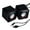 Black, variant on Vuygyu Play Laptop Wireless Computer Speakers with Microphone for Desktop Speakers for Computer Speaker Wi for Phone Volume Control Knob for Studio Speakers Wireless and Plug in Wi Speakers