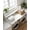 White, variant on Heavy Duty Laundry Shelf Leader for Washer and Dryerm, Wooden Organizer Table with 12" Anti-Drop Backboard, Folding Station, Anti-Vibration Mat, Non-Slip Pads for Laundry Room Storage – Black