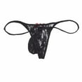thumbnail image 4 of Intimates Men's G-String T-Back Shorts Men Underwear Men Stylish Lace Pattern L, 4 of 7