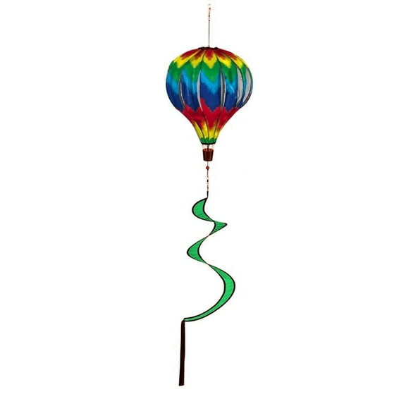 Evergreen Tie-Dye Chevron Balloon Spinner