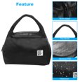 thumbnail image 3 of Lunch Box for Women/Men, Insulated Cooler Lunch Bag, 5.1x5.5x8.3 Inch Black, 3 of 6