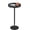 Black, variant on Round Drink Table,Small Pedestal Table,Small Round Side Table for Narrow Spaces,Martini Table for Living Room, Bedroom, Bathroom,Balcony