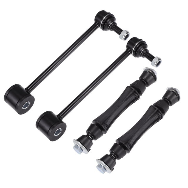 Unique Bargains 4pcs Enlaces de Barra Estabilizadora Frontal y Trasera Kit para Suspensión de Cadillac Escalade No.K6700/K700432