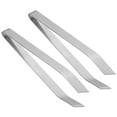 thumbnail image 2 of 2 pinzas de acero inoxidable para espinas de pescado, pinzas de precisión para cocina, pinzas planas, herramientas para quitar plumas de pollo, lubina y bagre., 2 of 5