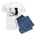 thumbnail image 6 of CafePress - ARE YOU FREAKIN KITTEN ME? Pajamas - Men's Light Loose Fit Cotton Pajama Set, 6 of 7