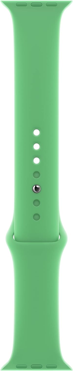 Apple Watch Bright Green Sport Band 41mm Bundle with Cleaning Kit and USB C Charger Block
