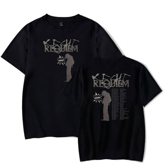 Keshi Requiem World Tour 2024 Merch T-Shirt Women Men Fashion Crewneck Short Sleeve Tee