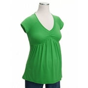 Maternity V-Neck Empire-Waist Tee