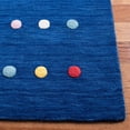thumbnail image 3 of SAFAVIEH Kids Colorful Polka Dots Runner Rug, Navy, 2'3" x 6', 3 of 10