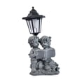 thumbnail image 3 of Fzaqwen Boy and Girl Garden Statue with Solar Lights Gray Resin Figurine for Outside, 3 of 9