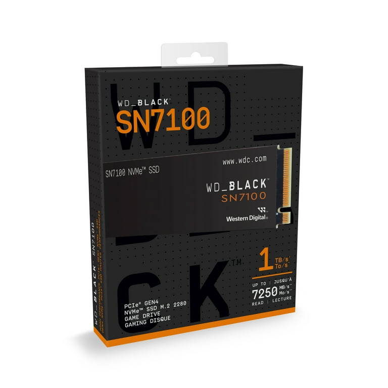 内蔵型SSD WDS100T4X0E WD_BLACK SN7100 NVMe SSD1TB 1TB WD_BLACK SN7100 NVMe SSD | Sandisk