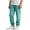 Green, variant on Kids Lightweight Breathable Joggers Pants, Boys Girls Summer Ultra-Thin Anti-Mosquito Casual Pants, Elastic Waist Drawstring Sweatpants for 1-14 Years, Outdoor Play Loungewear