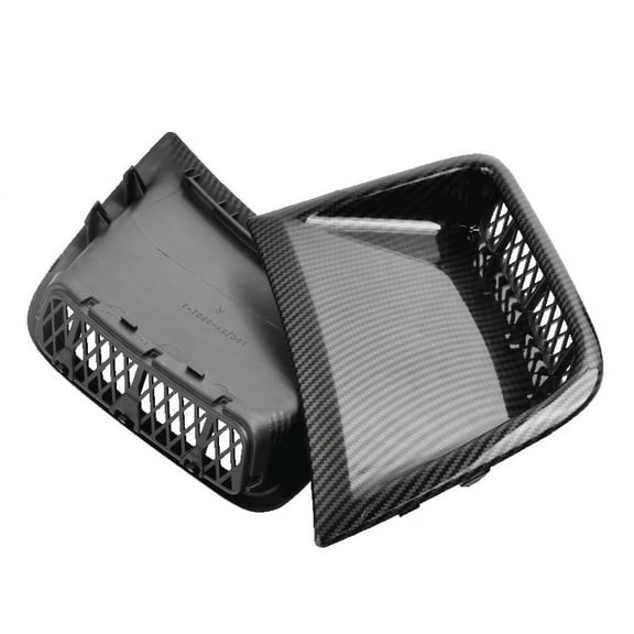 2008-2014 Subaru WRX STi 2PCS Real Carbon Fiber Front Bumper Side Air Vents