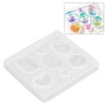 thumbnail image 3 of Faceted Gemstone , Easy To Use And Clean Durable Flexible Resin Transparent  For Jewelry, For DIY Jewelry Craft Making DIY Handiwork, 3 of 8