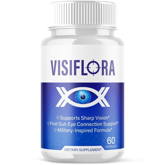 Visiflora Vision Care Pills Advanced Formula Eye Health Supplement Visi Flora 60 Capsules