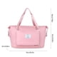 thumbnail image 3 of Bolsa de viaje tipo duffel para deportes y gimnasio con compartimento para zapatos | Organizador plegable tipo tote | Tela Oxford | Gran capacidad | Asa reforzada | Múltiples colores | 39x42x22 cm, 3 of 8