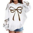 thumbnail image 4 of Girls Hoodies Girls Clothes Leopard Print Girls Hooded Sweatshirt Soft Pullover with Pocket for Casual Wear, 4 of 4