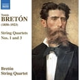 thumbnail image 2 of Breton - String Quartets 1 & 3 - Music & Performance - CD, 2 of 2