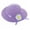 yuan#Purple, variant on Kids Straw Sun Hat Floral Flower Decor Beach Hat For Baby Girls 1-6 Years Breathable Summer Sun Protection Wide Brim Kids Hat,yuan#Hot Pink,One Size