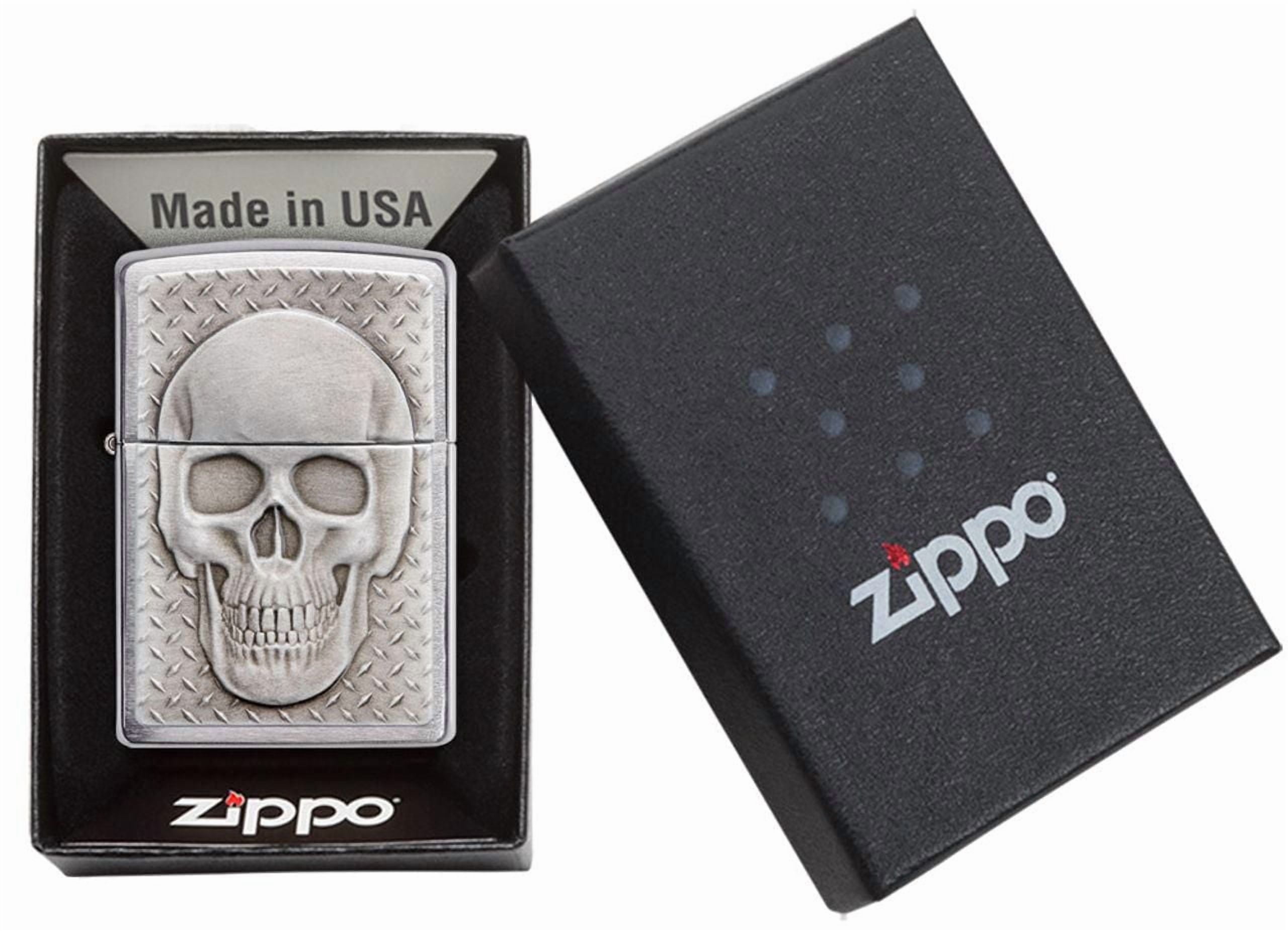 Zippo 200 Crâne avec Brain Surprise (29818)