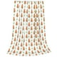 thumbnail image 2 of Balery Cute Carrot Print Manta de Felpa Suave y Acogedora – Cobija de Franela Aterciopelada para Cama, Lavable y Cálida para Sofá, Mascotas, Transpirable-60"x50", 2 of 7