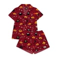 thumbnail image 5 of jiaxiM Halloween Pajama Set Women, Halloween Pjs Women, Pumpkin Graphic Summer Pajama Set, Loose Fit Short Top And Shorts Set, Soft Loungewear Sleepwear for Daily Use, 5 of 5