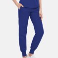 thumbnail image 5 of VIAOLI Women's Scrubs Set - V-Neck Top & Elastic Waist Pants for Nurses & Doctors, Multiple Colors, 5 of 6