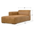 thumbnail image 4 of Simpli Home Rex Left Chaise Sofa Module, 4 of 18