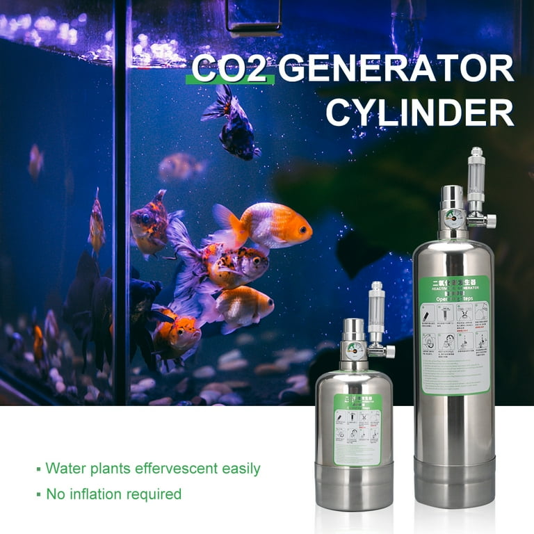 CO2 Generator System Kit DIY CO2 Cylinder Automatic Pressure