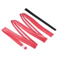thumbnail image 1 of Unique Bargains 43.3' Non-Slip Perforated Tennis Racket Overgrip Tape with Ridges Red 6 Pack, 1 of 7