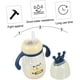 thumbnail image 2 of Biberón, biberones de leche para niños pequeños, taza con taza para bebé, con taza con asas, biberones, 2 of 5