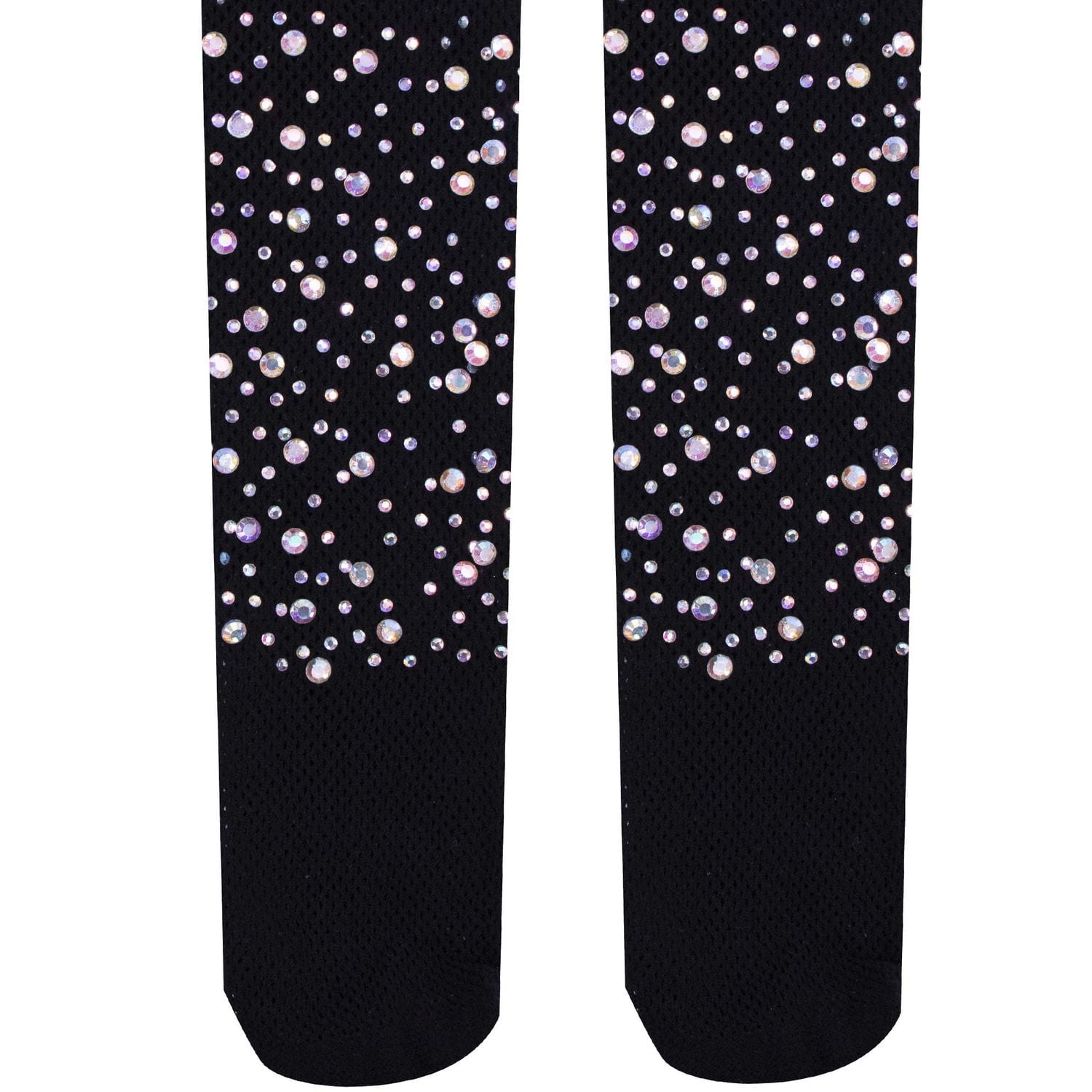 RHINESTONE FISHNET TIGHTS-BLACK