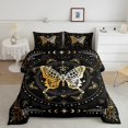 thumbnail image 1 of Bohemian Butterfly Halloween Boys Girls Comforter Set Full Size,Gothic, 1 of 7