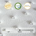 thumbnail image 5 of Madevos 12 inch Queen Mattress in a Box,Breathable Memory Foam & Individual Pocket Spring Hybrid Mattress,Medium Support,White, 5 of 13