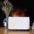 thumbnail image 2 of Humidificador y difusor de aire con llama y luz nocturna de 200 ml para sala de estar. blanco, 2 of 8