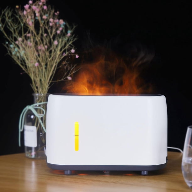 Humidificador de Niebla Fría Soledad Difusor de Aceites Esenciales Control Blanco