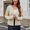 Beige, variant on Drovellove Women's Loose Fit Long Sleeve Cardigan Sweater | Casual Open Front Knit Coat for Winter