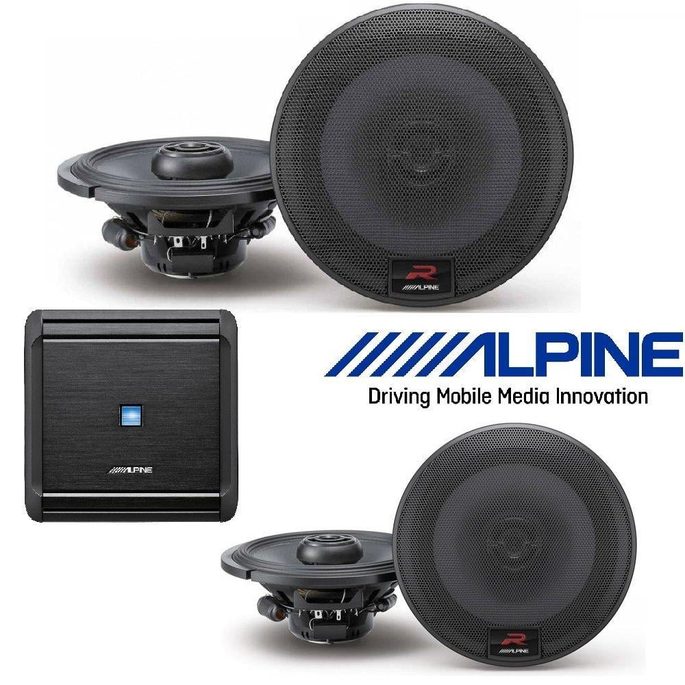 ALPINE MRV-F300 Speaker Sub 4-Channel 300W V Power Amp Car Audio Amplifier New 